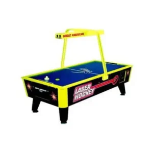 laser air hockey
