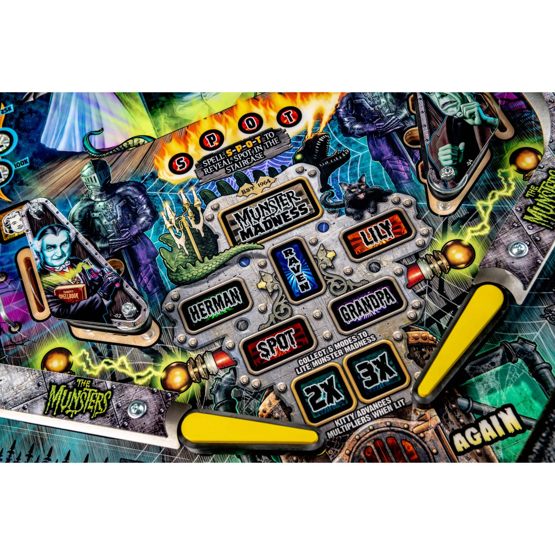 munsters playfield 4