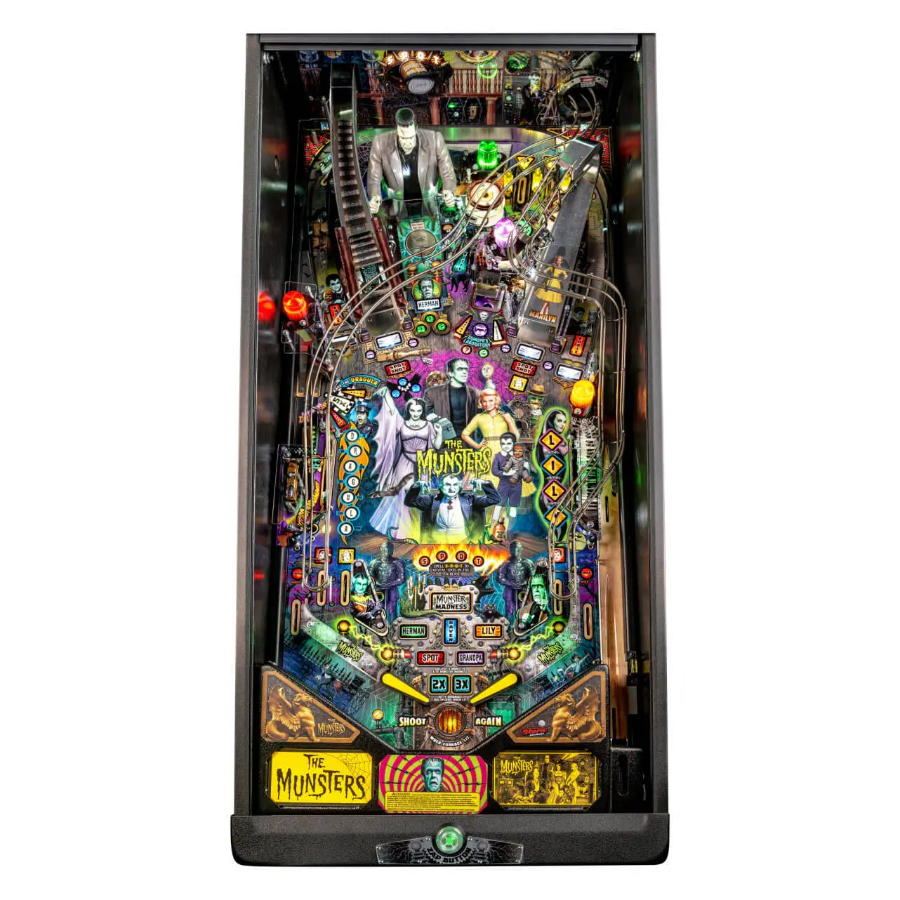 munsters pro playfield