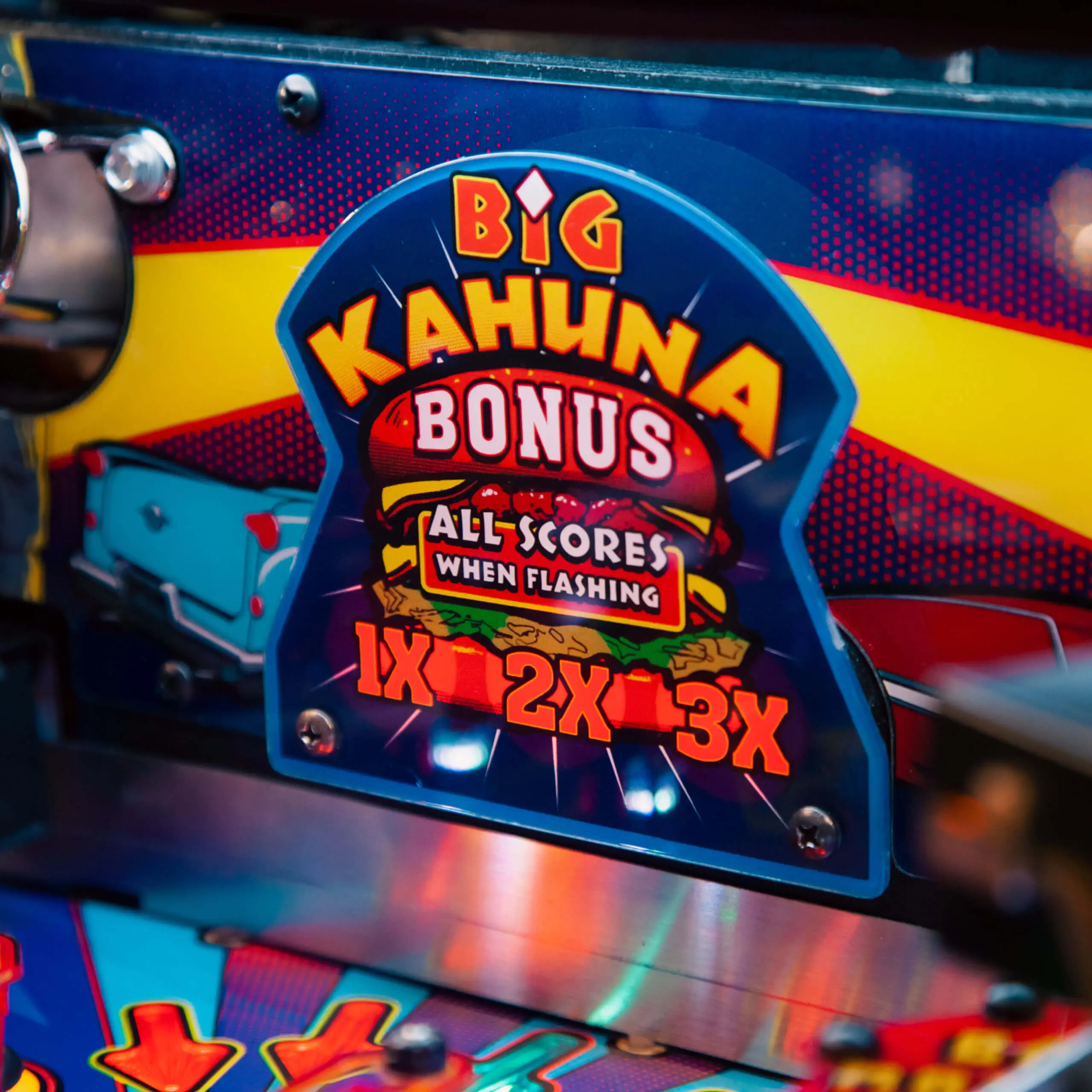 pulp fiction pinball big kahuna bonus sign scaled