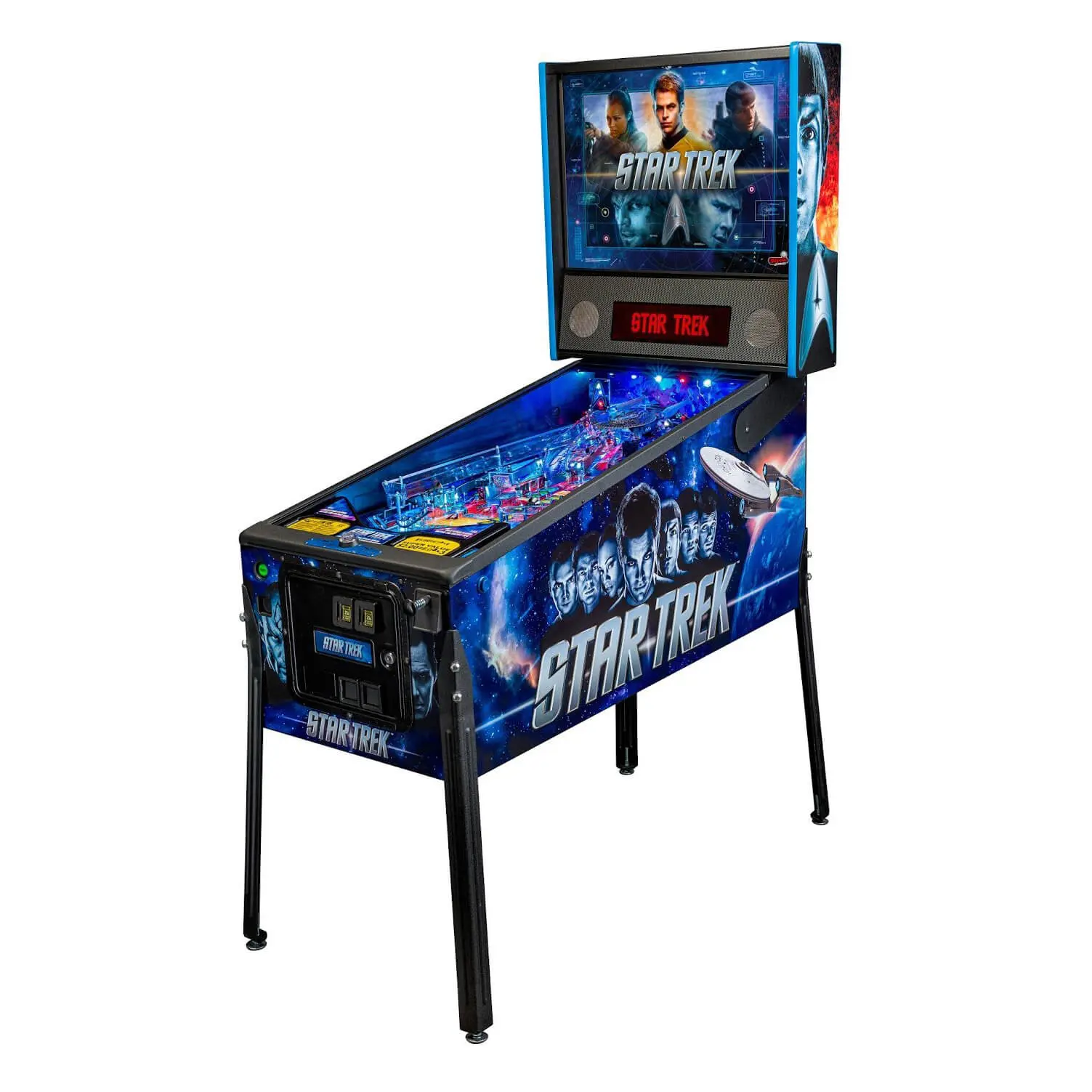 stern star trek pro pinball machine