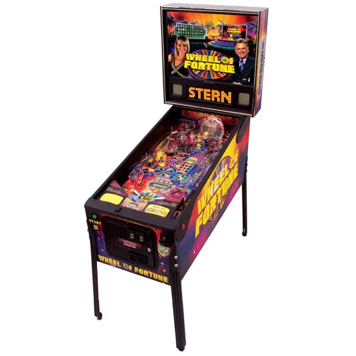 wheel of fortune pinball machine